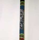 Celtic Knot Work Animals Custom Painted Walking Stick 2 small