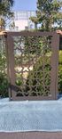 Puzzle Pattern Metal Entry Gate #1915.  RO W 36" by 48" H 4 small