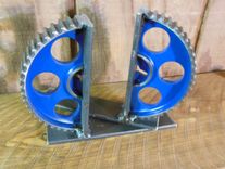 Indutrial Gear Book Ends 1 small