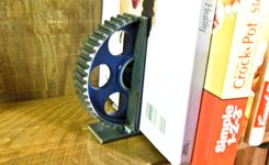 Indutrial Gear Book Ends 5 small