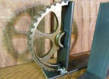 Indutrial Gear Book Ends 4 small