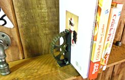 Indutrial Gear Book Ends 6 small