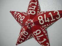 Custom License Plate Barn Stars 6 small