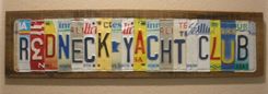 Custom License Plate Signs 2 small