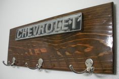 Automotive Inspired Emblem Coat Racks 1 small