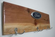 Automotive Inspired Emblem Coat Racks 2 small