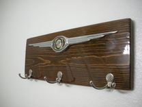 Automotive Inspired Emblem Coat Racks 4 small