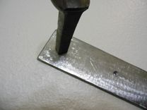 Railroad Spike Coat Rack Modern Abstract Rustic Repurpused Recliamed Up-Cycled 6 small