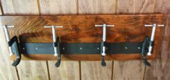 Industrial C Clamp Coat Rack 3 small