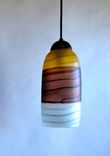 Saison Cylinder Glass Pendant Lights 3 small