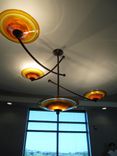 Equilibria: Custom Glass Chandelier 2 small