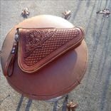 New Handcrafted Leather Gun Case 1 small