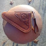 New Handcrafted Leather Gun Case 2 small