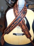 Handmade Leather Guitar & Banjo Straps 1 small