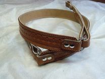 Handmade Leather Guitar & Banjo Straps 2 small
