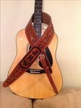 Handmade Leather Guitar & Banjo Straps 3 small