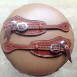 Custom Handcrafted Spur Straps 1 small