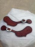 Custom Handcrafted Spur Straps 5 small