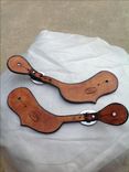 Custom Handcrafted Spur Straps 6 small