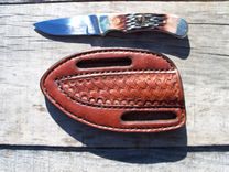 Handmade Leather Knife Sheaths 3 small