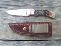 Handmade Leather Knife Sheaths 5 small
