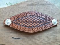 Leather Bronc Halter Nose Bands 3 small