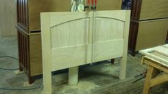 Custom Oak Storage Bed 3 small