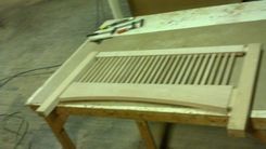 Mortise & Tenon Solid Cherry Mission Bed 4 small