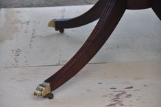 African Mahogany Dining Table 6 small