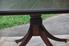 African Mahogany Dining Table 3 small