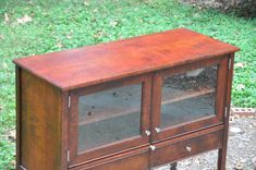 Curly Maple Bar Cabinet 4 small