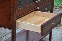 Curly Maple Bar Cabinet 3 small