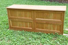 Lateral Cherry File Cabinet 2 small