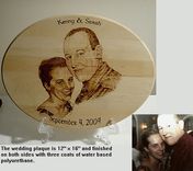 Wedding/Memories Plaque 1 small