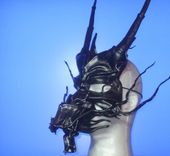 Dragon Leather Costume Mask 3 small