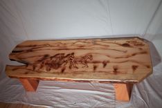 Wild, Wild Horses Live Edge Coffee Table 2 small