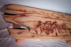 Wild, Wild Horses Live Edge Coffee Table 4 small