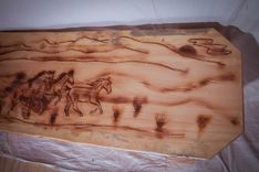 Wild, Wild Horses Live Edge Coffee Table 5 small