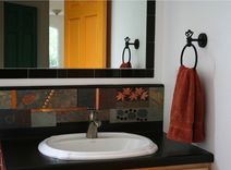 Mosaic Bathroom Features 4 small