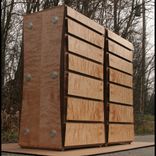 Modern Dresser Bedroom, Chest Of Drawers, Quilted Maple And Walnut Wood 4 small
