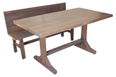 Trestle Table And Bench Reclaimed 1 small