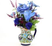 Country Home Decor Silk Flower Arrangement, Kitchen Island Decor Dining Table Centerpiece Home Decor 1 small