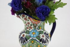 Country Home Decor Silk Flower Arrangement, Kitchen Island Decor Dining Table Centerpiece Home Decor 5 small