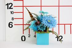 Unique Home Décor Silk Flower Arrangement, Coffee Table Centerpiece, Vanity Decor, Kitchen Decor 2 small