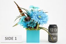Unique Home Décor Silk Flower Arrangement, Coffee Table Centerpiece, Vanity Decor, Kitchen Decor 3 small