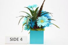Unique Home Décor Silk Flower Arrangement, Coffee Table Centerpiece, Vanity Decor, Kitchen Decor 6 small