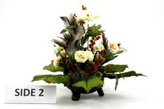 Unique Silk Flower Arrangement Table Centerpiece, Home Decorating Ideas 4 small