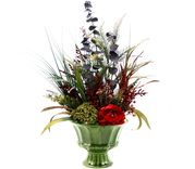 Spring Decor Silk Flower Arrangement, Home Decorating, Dining Table Centerpiece, Living Room Decor 1 small