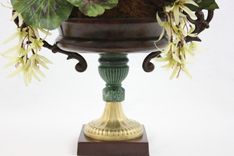 Dining Table Centerpiece Silk Flower Arrangement, Home Decorating Ideas, Vintage Luxury Table Decor 4 small