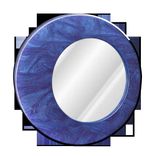 Round Off-Centered Designer Mirror 2 small